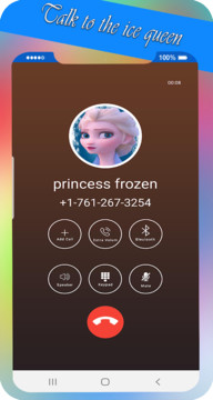 princess of ice video call nd chat simulation game图片2