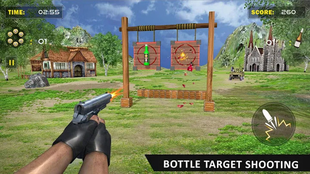 靶 瓶子 射击 3D 狙击兵 2019 - Archery Hunter Master图片5