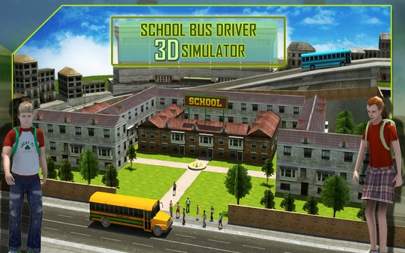 校园巴士驾驶3D图片10