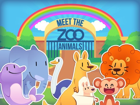 Meet the Zoo Animals - Educational Game For Kids图片1