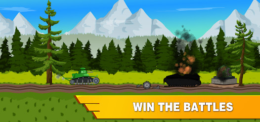 Tank Battle War 2d: vs Boss图片6