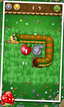小蛇吃苹果图片2