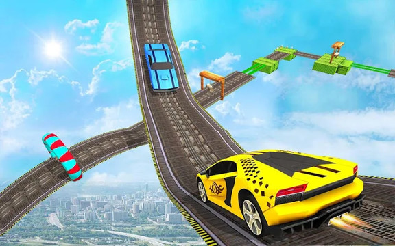 Impossible Stunts Car Racing Track: New Games 2019图片2
