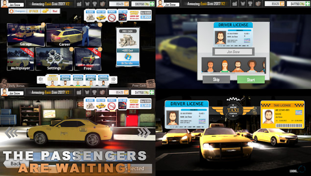 Amazing Taxi Simulator V2 2019图片1