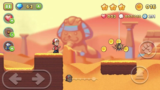 Super Toby Adventure ?classic platform jump game图片1