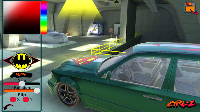 Benz E500 W124 Drift Simulator图片3