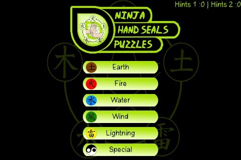 Ninja Hand Seals Puzzles图片1