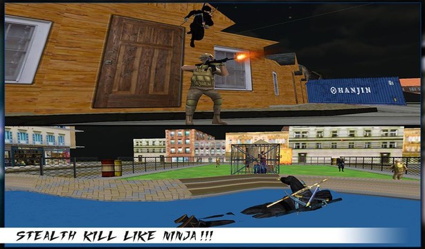 城市忍者刺客战士3D图片1