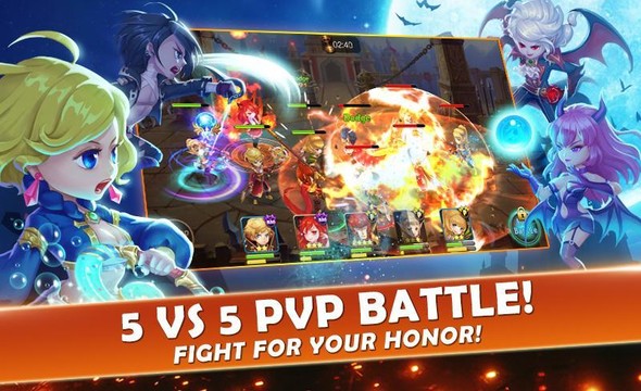 Seven Paladins EN: 3D RPG x MOBA Game图片4