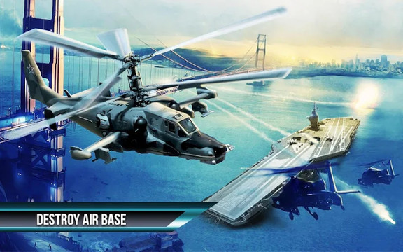 Army Gunship Helicopter Games 3D: Joycity Battle图片1