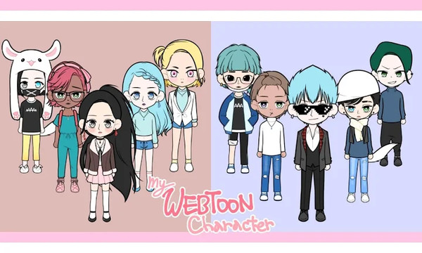 My Webtoon Character - K-pop IDOL avatar maker图片4