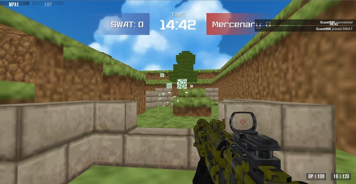 Combat Pixel Arena 3D Multiplayer图片3