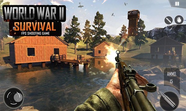 World War II Survival: FPS Shooting Game图片3