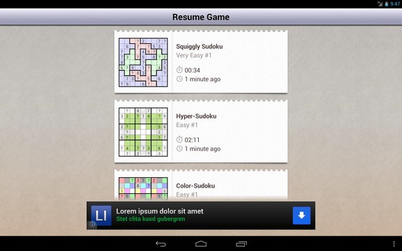 Andoku Sudoku 2 Free图片6