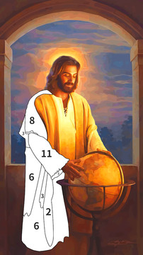 Jesus Coloring Book Color Game图片1