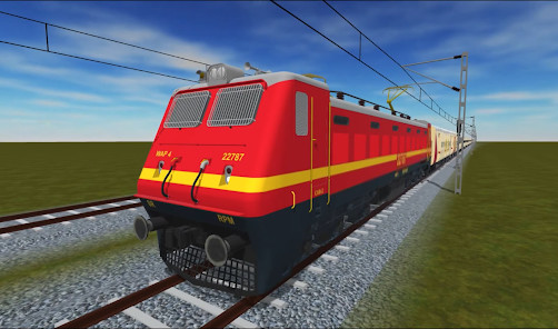 Indian Train Crossing 3D图片3