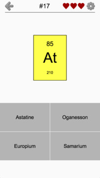 Chemical Elements and Periodic Table: Symbols Quiz图片3