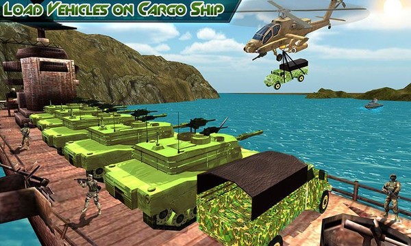 美军货物列车模拟器：铁路游戏图片13
