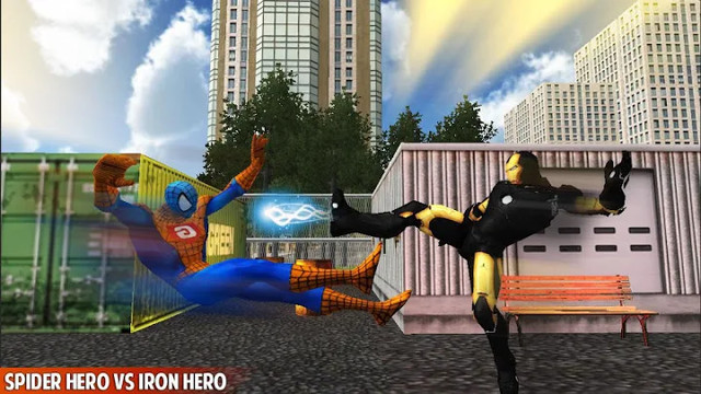 Ultimate KungFu Superhero Iron Fighting Free Game图片4