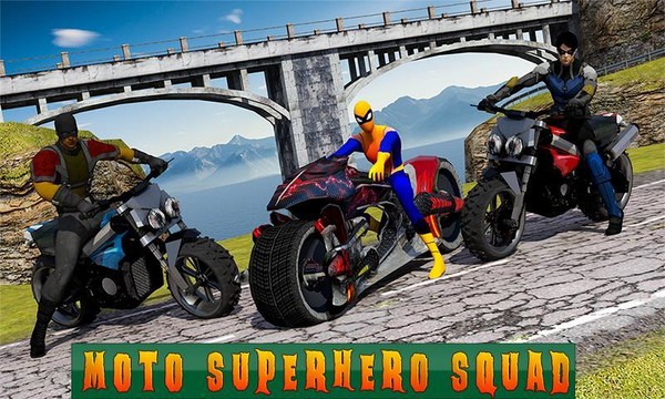 超级摩托车英雄：极限特技自行车赛车3D图片10