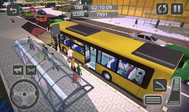 Modern Urban Bus Driver : 2020 offline Games图片2