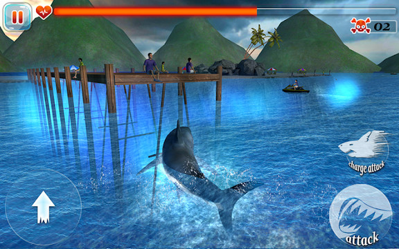 Scary Shark Evolution 3D图片1