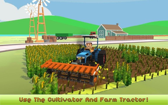 Blocky Farm：玉米专业图片1