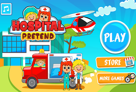 My Pretend Hospital - Kids Hospital Town Life FREE图片2