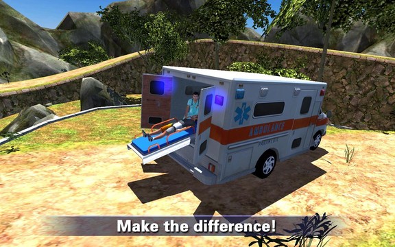 爬山救护车救援图片1