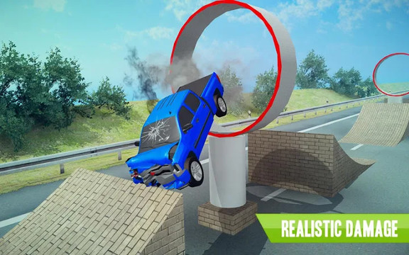 汽车碰撞模拟器：光束驱动事故图片3