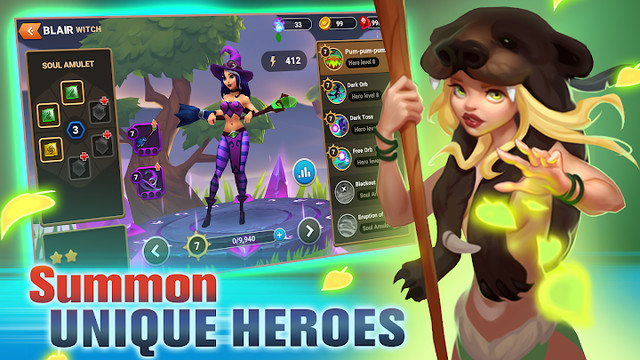 Summon Age: Heroes Idle RPG (5v5 Arena, AFK Game)图片1