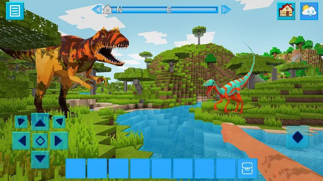 RaptorCraft 3D: Survival Craft ► Dangerous Worlds图片12