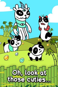 Panda Evolution - Cute Bear Making Clicker Game图片5