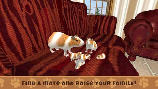 Guinea Pig Simulator: House Pet Survival图片2