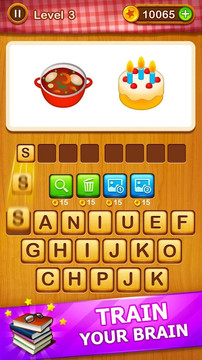 2 Emoji 1 Word - Guess Emoji Word Games Puzzle图片3