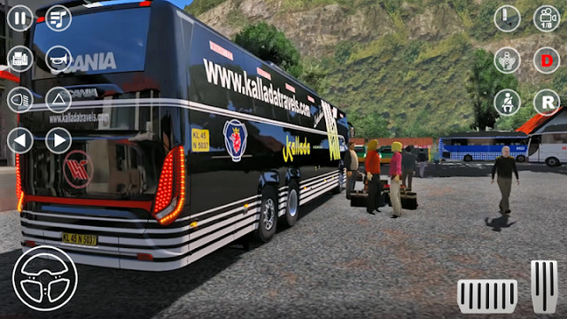 公共教练巴士驾驶模拟2021：新的PVP巴士游戏图片3