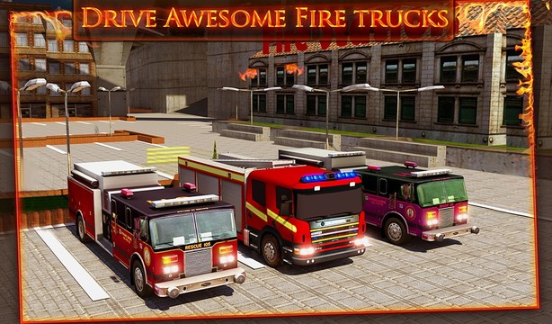 Fire Truck Emergency Rescue 3D图片9