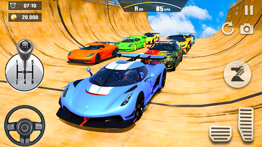 GT Car Stunt: Crazy Car Games图片3