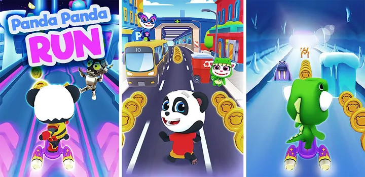 Panda Panda Run: Panda Runner Game图片1