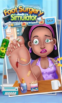 脚医生手术沙龙 - 免费医生游戏图片1
