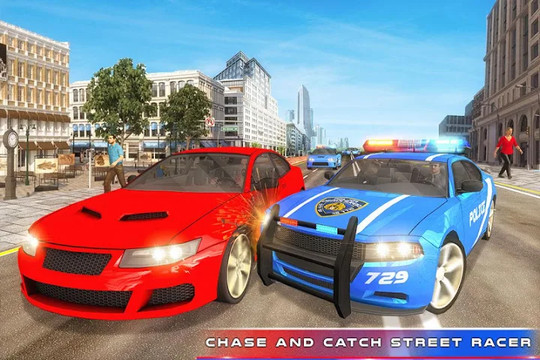 Cops Car Chase Action Game: Police Car Games图片1