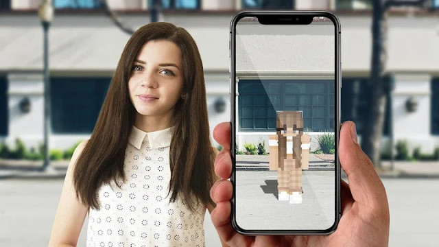 AR Minecraft skins Visualiser in Augmented Reality图片6