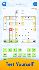 Math Crossword - number puzzle图片3