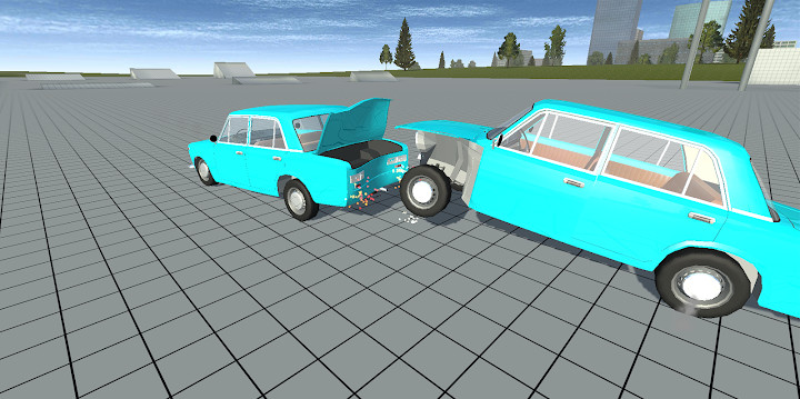 Simple Car Crash Physics Simulator Demo图片4