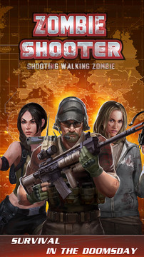 walking zombie shooter: zombie shooting games图片1