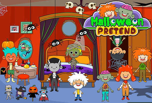 My Pretend Halloween - Trick or Treat Town Friends图片4