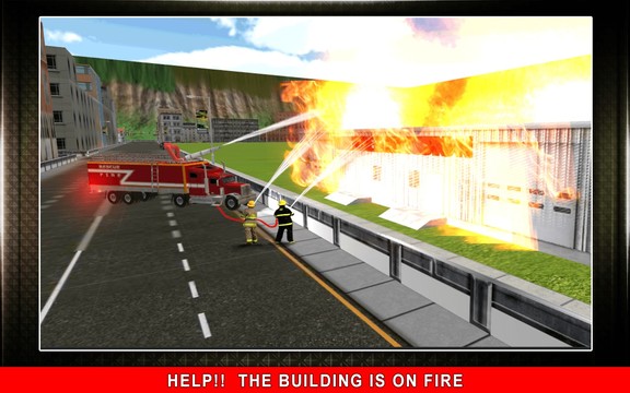 911救援消防车3D辛图片10