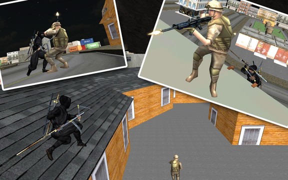 城市忍者刺客战士3D图片4