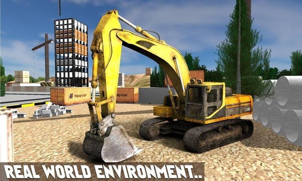 砂挖掘机模拟器 3D图片3