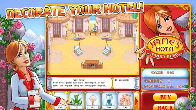 Jane's Hotel: Family Hero Free图片7